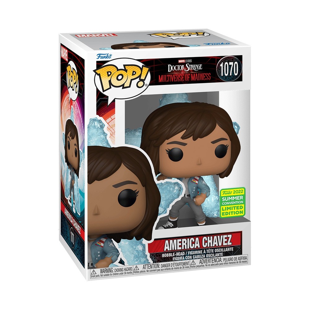 Funko Pop Marvel America Chavez 1070 SDCC 2022 Summer Convention Exclusive